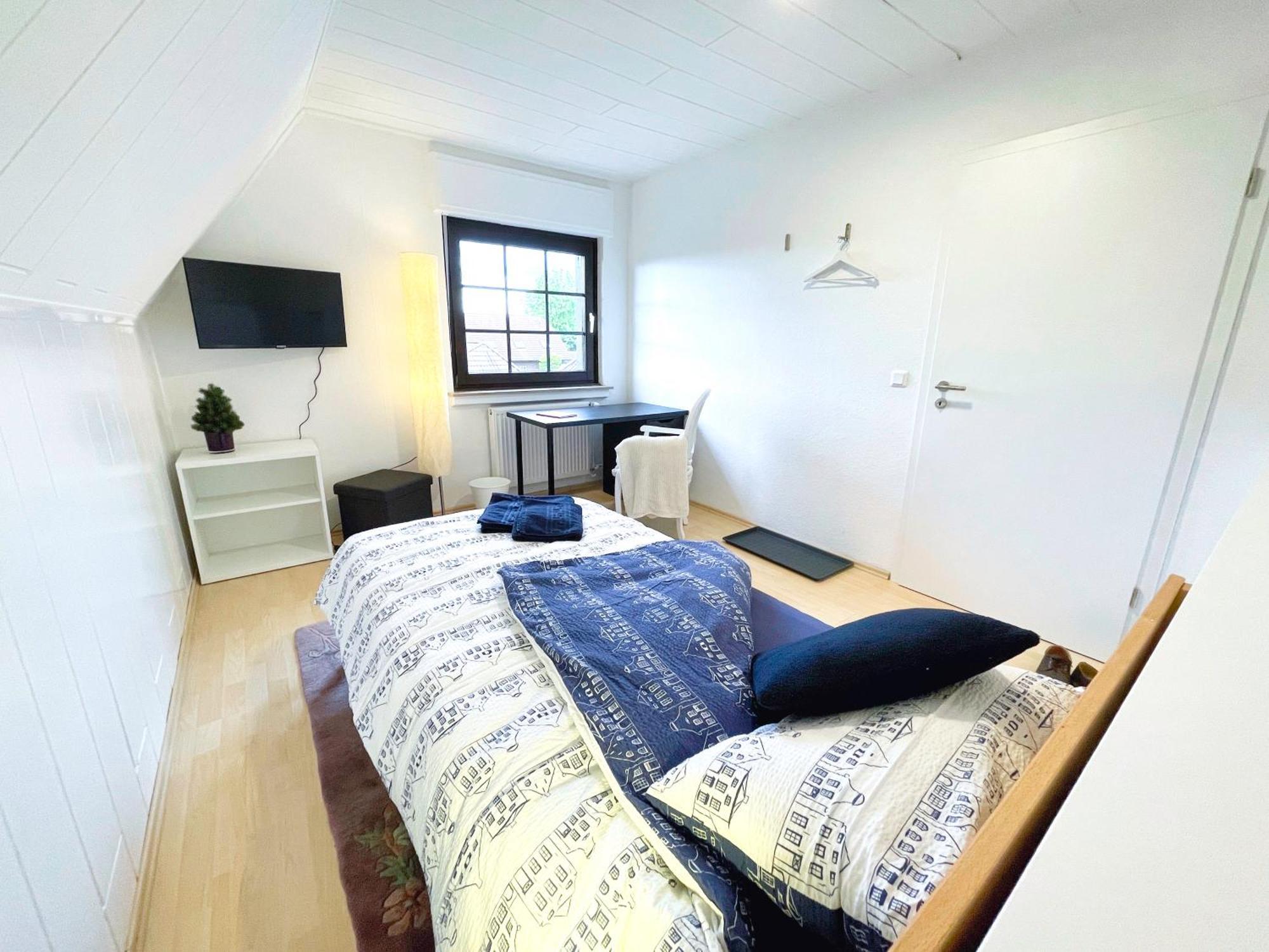 Monteurwohnung Korte, Teams, 6 Einzelzimmer, 2024 Renoviert, Smart Tv, Garten, Neue Baeder Appartement